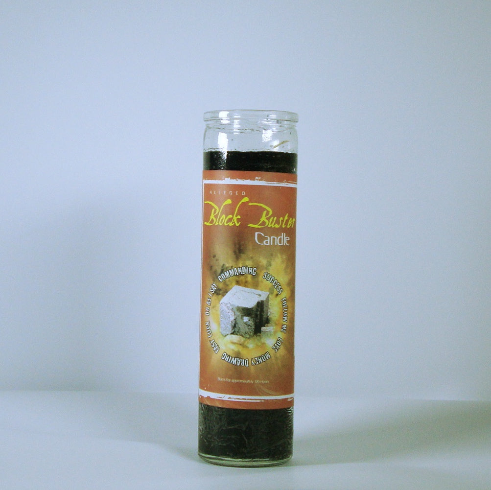 Block Buster Glass Candle spotlightcandles