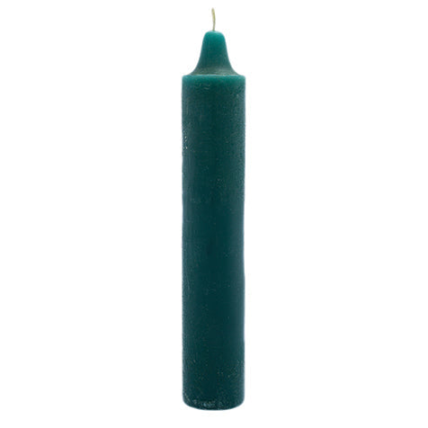 Jumbo 1.5 x 9 Green Candle