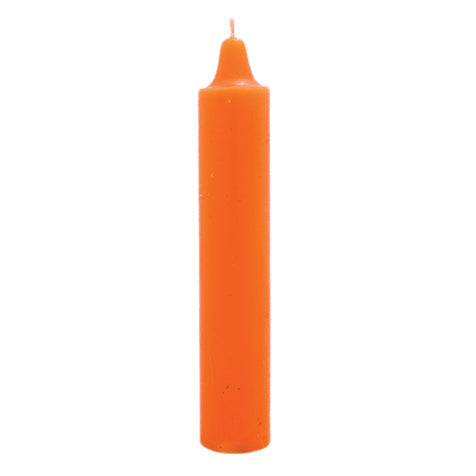 Jumbo 1.5 x 9 Orange Candle