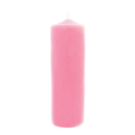 Jumbo 2.5 x 7 Pink Candle