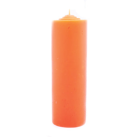 Jumbo 2.5 x 7 Orange Candle