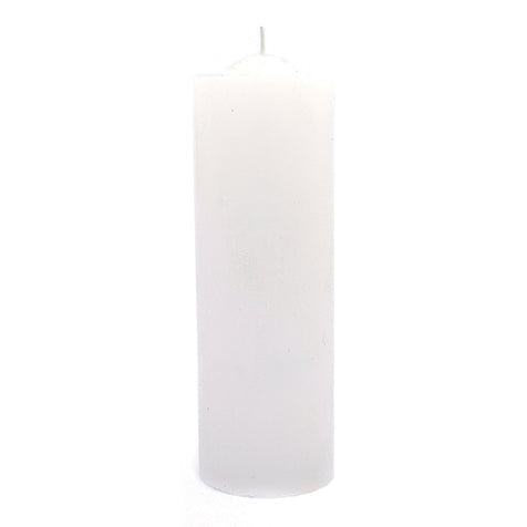 Jumbo 2.5 x 7 White Candle