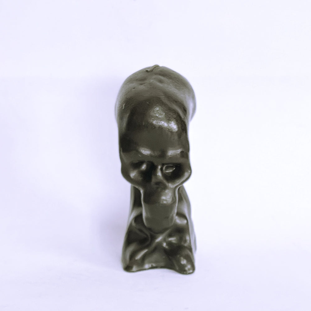 Black Skull small Image candle