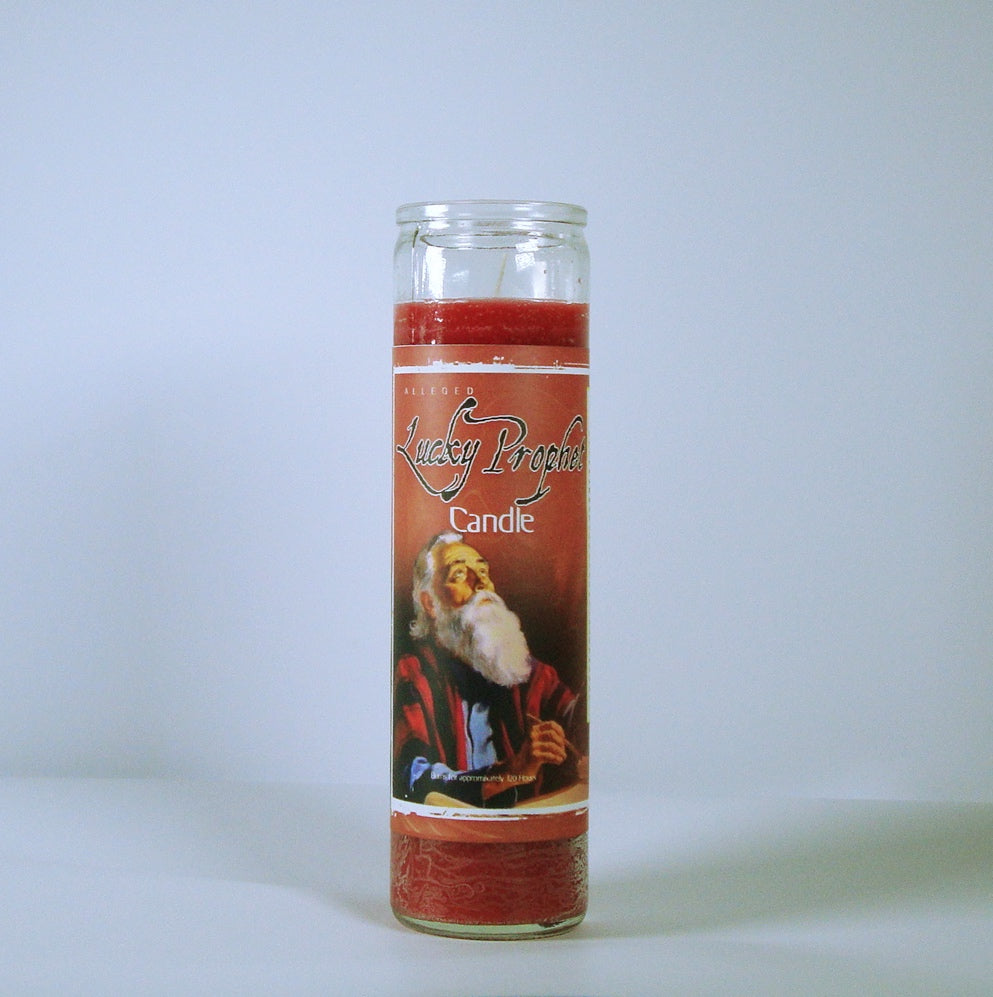 Lucky Prophet Glass Candle