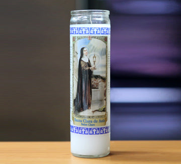 Saint Claire Glass Candle